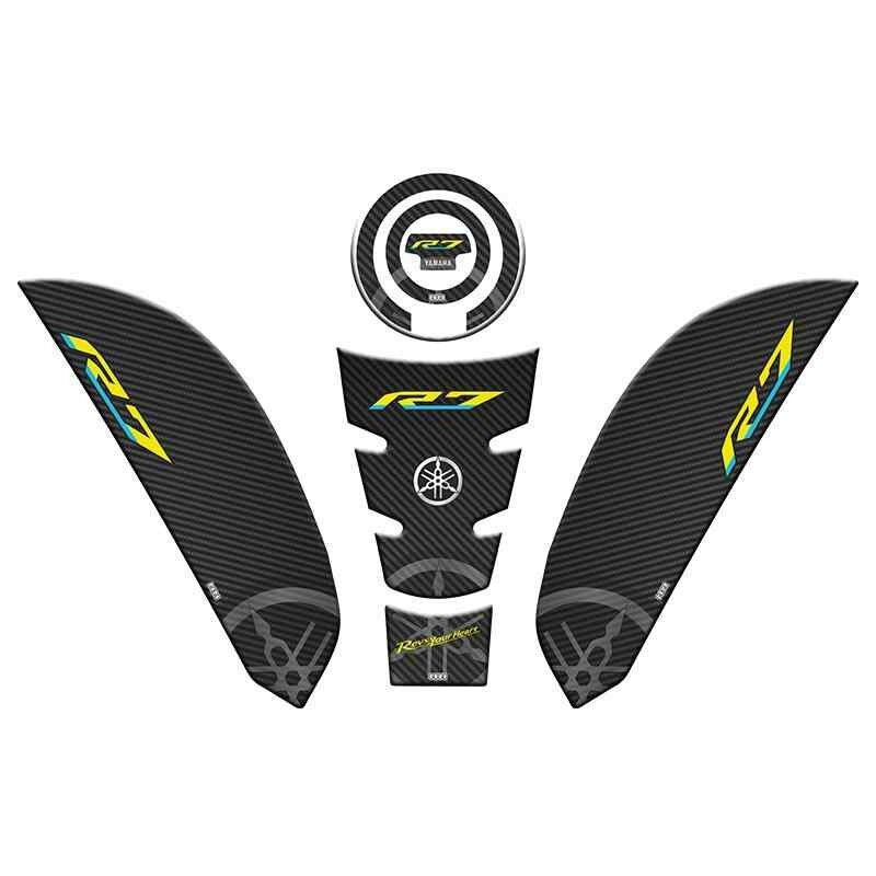 Yamaha R7 2021 - 2024 Uyumlu Tank Pad Set 007