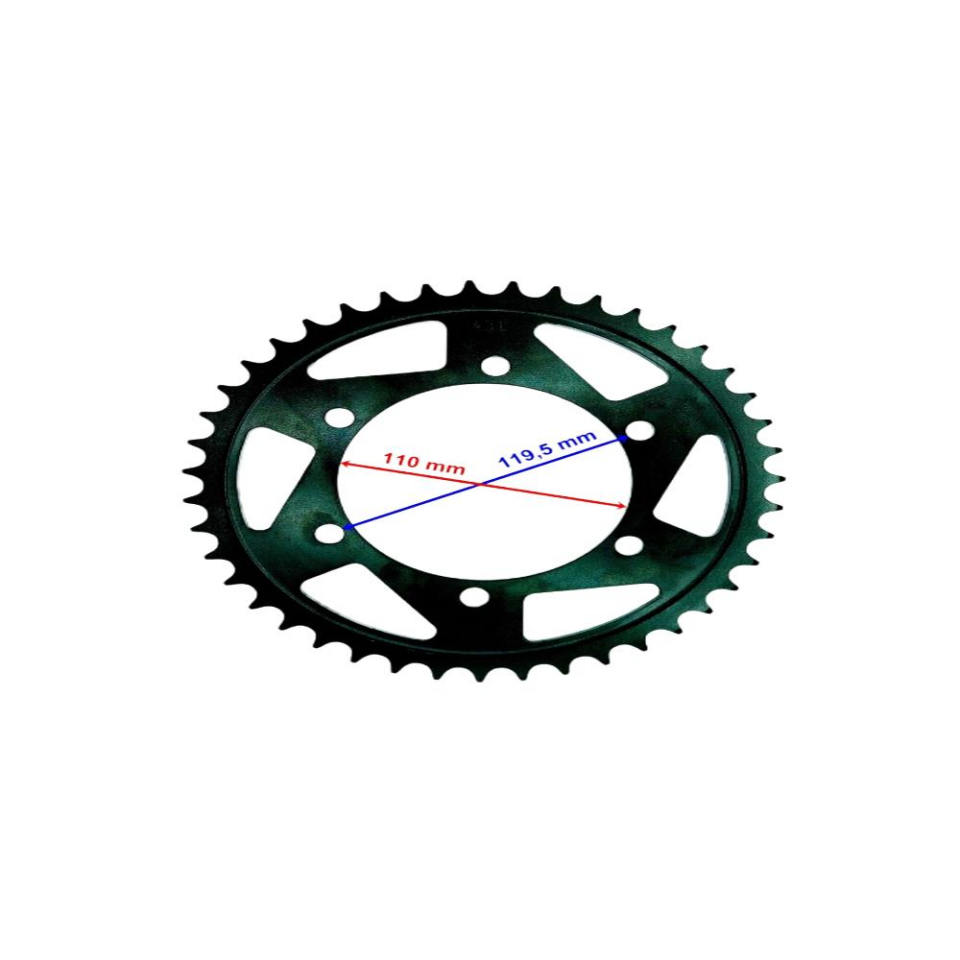 Yamaha Arka Dişli 525-43T İç 110*6 Delik Uyumlu Yzf R6(2006-2017)