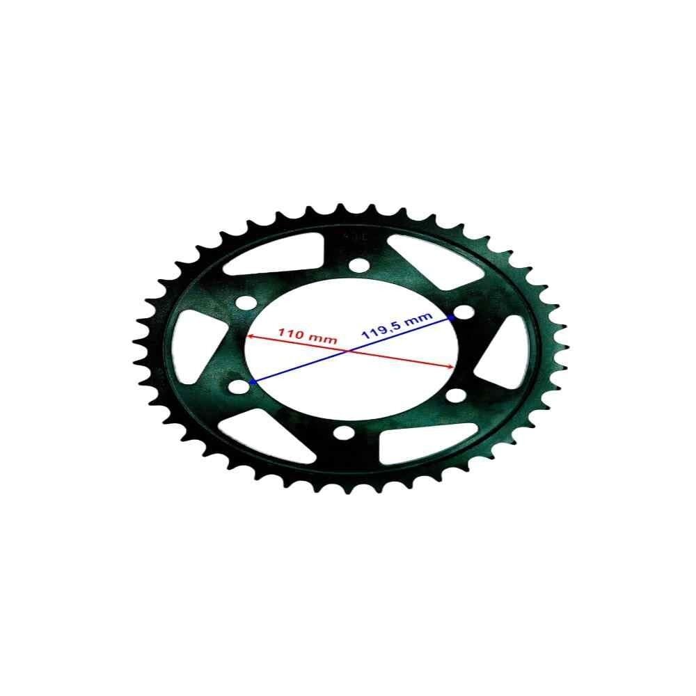 Yamaha Arka Dişli 525-43T İç 110*6 Delik Uyumlu Yzf R6(2006-2017)