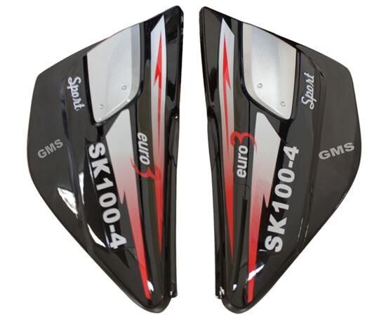 Yan Kapak Sağ Sol Sk 100-3 Sport(siyah) Takım