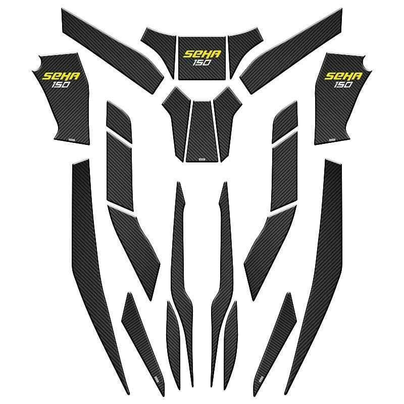 Kanuni Seha 150 2022 - 2024 Uyumlu 24 Parça Tank Pad Set 004