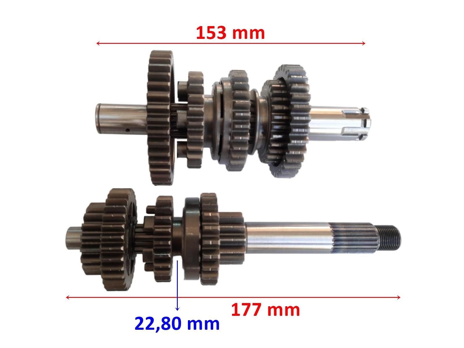 Honda Cbf Şanzıman Dişli Grubu Em 22,80 Mm