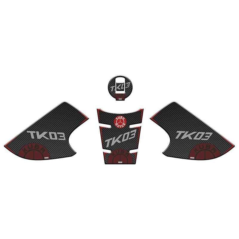 Kuba Tk-03 2021 - 2024 Uyumlu Tank Pad Set 001