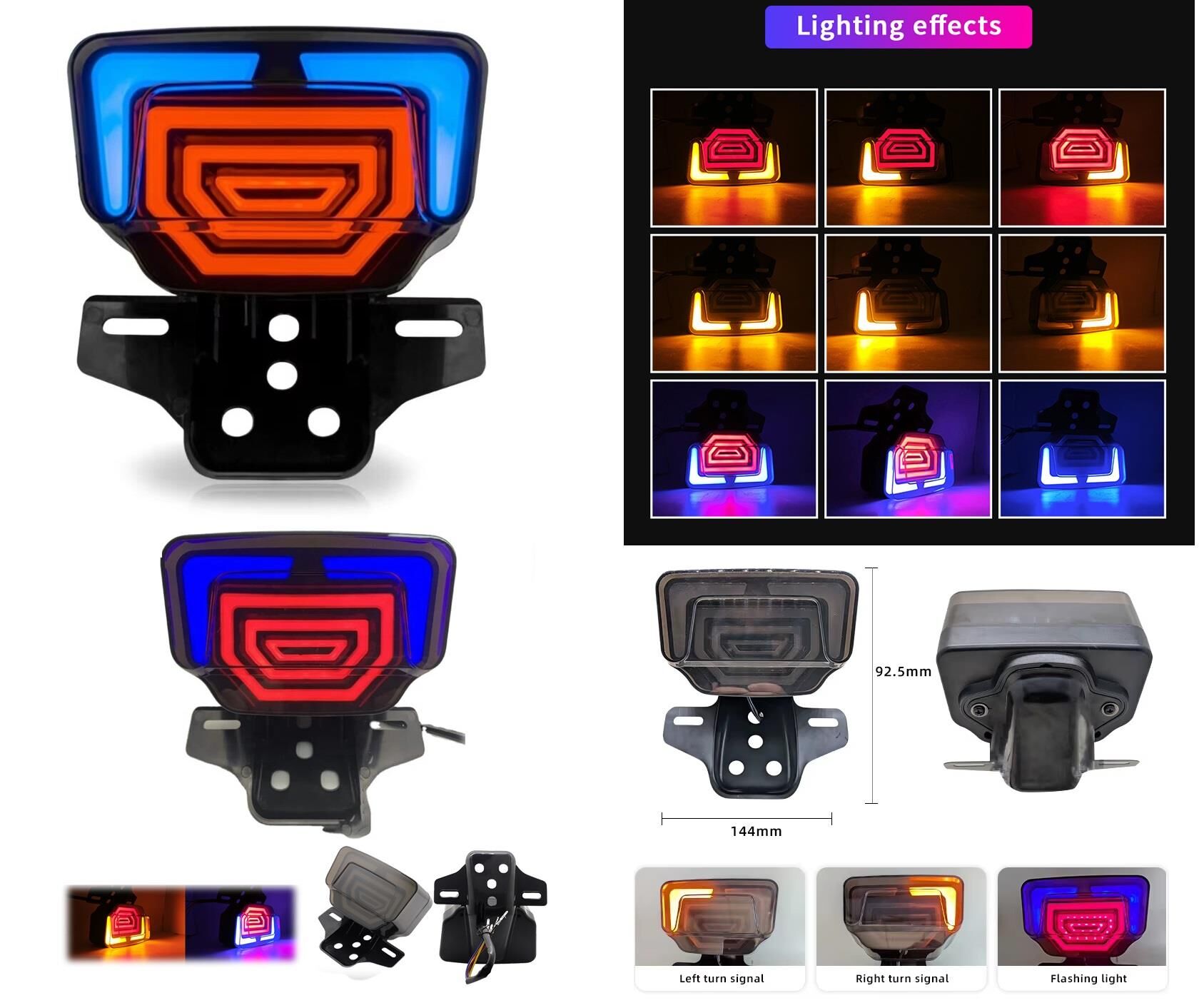 Cg Stop Ledli 3 Fonksiyonlu (Stop, Sinyal, Park)