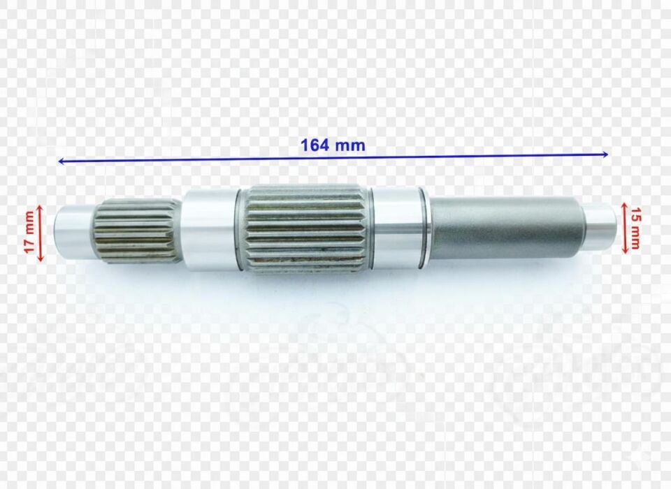 Atv Linhai Şanzıman Mili Frezeli 164 Mm Öm