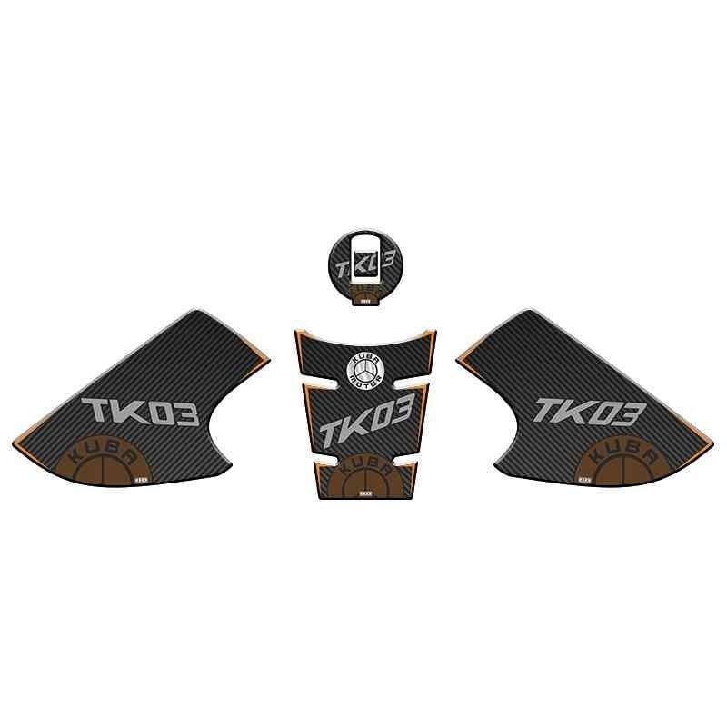 Kuba Tk-03 2021 - 2024 Uyumlu Tank Pad Set 003
