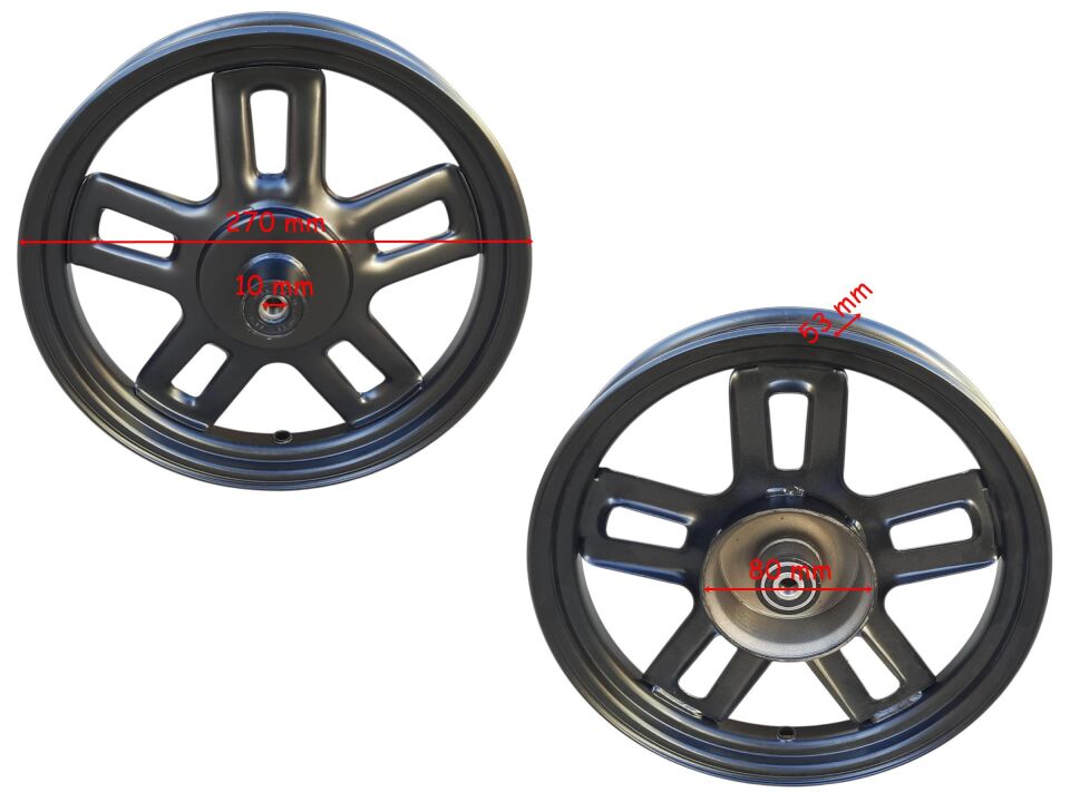 E-Bis Ön Jant Siyah 5 Kollu 14-2.50