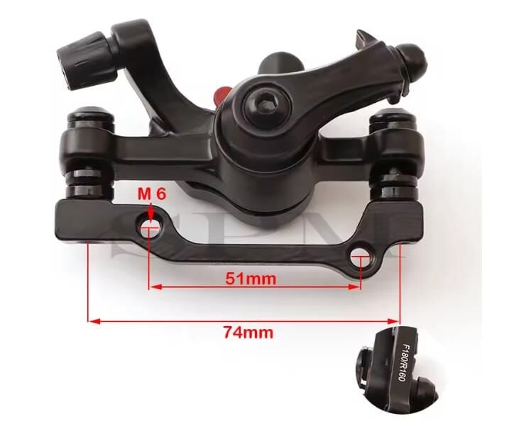Bisiklet Mekanik Ön Fren Kaliperi Evo
