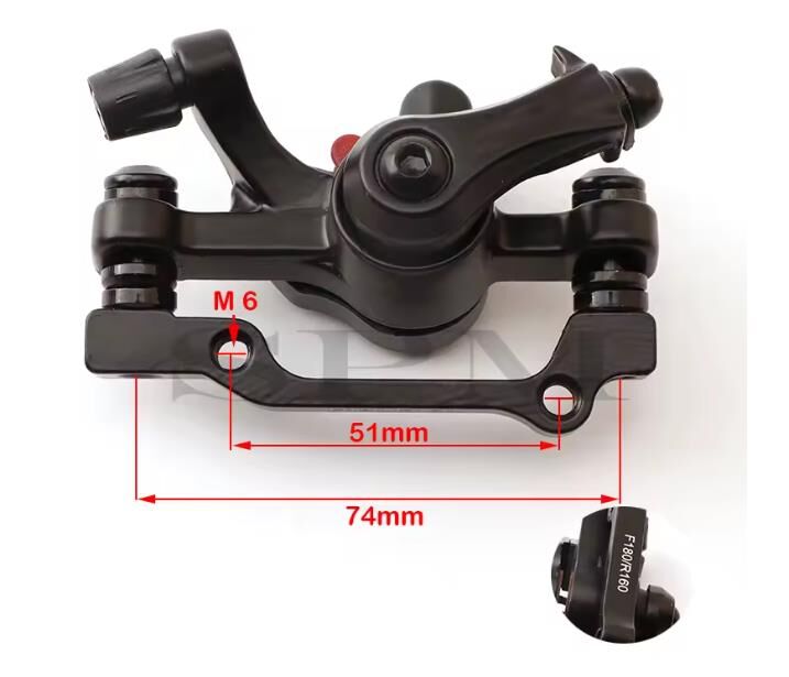 Bisiklet Mekanik Ön Fren Kaliperi Evo