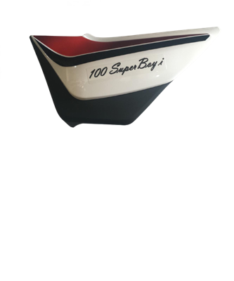 Mondial Yan Kapak Sol Beyaz 100 Mg Süperboy Ym - 1049