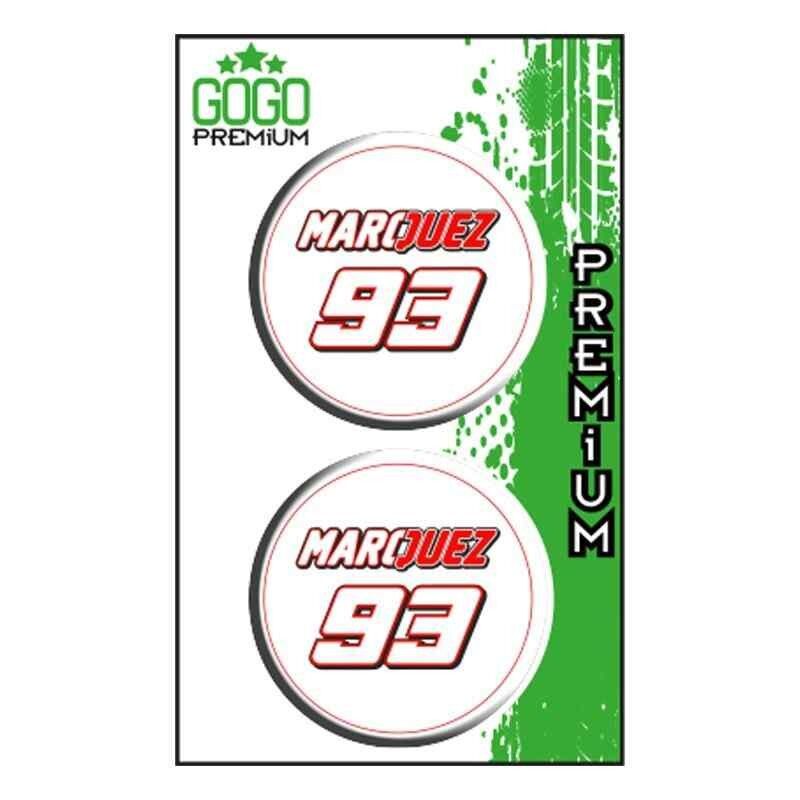 93 2 (5X5 Cm) İkili Damla Etiket