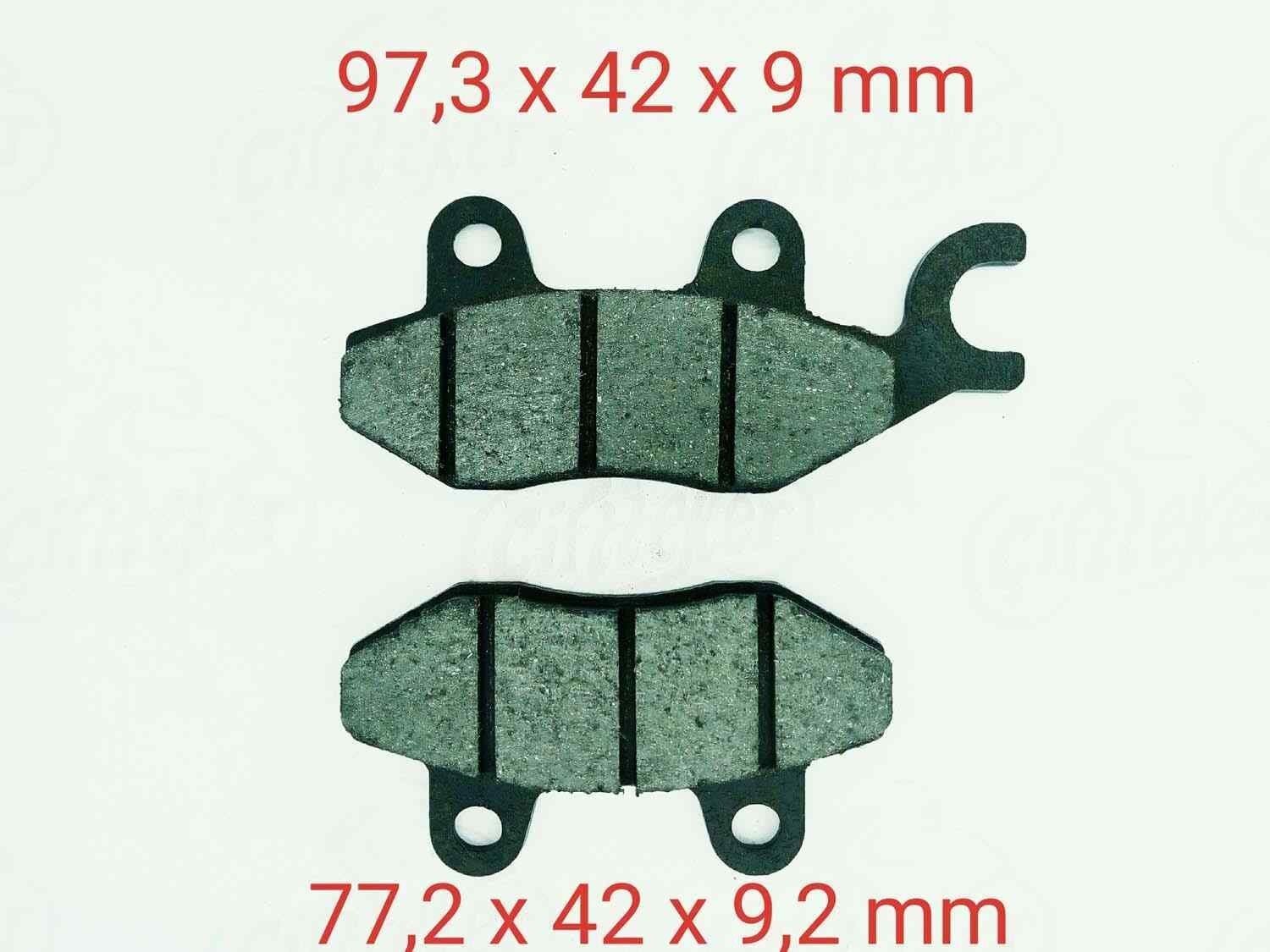 Mc-X150 Arka Fren Disk Balatası Orj