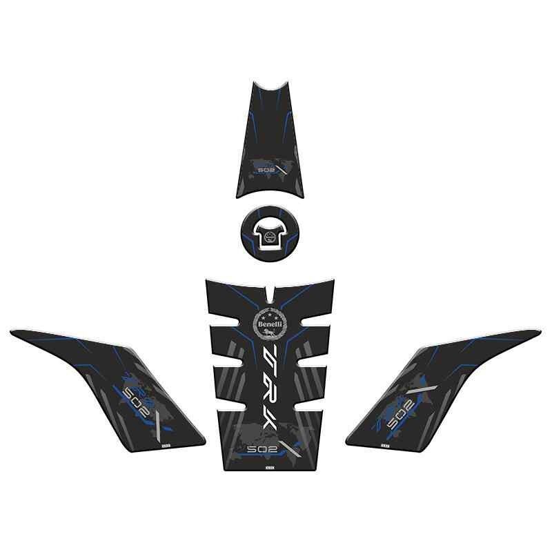 Skm Benelli Trk 502 2017 - 2024 Uyumlu Tank Pad Set 006