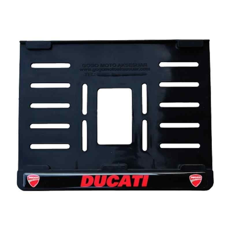 Ducati Ducatı Uyumlu Plastik (15X24 Cm) Kırılmaz Plakalık