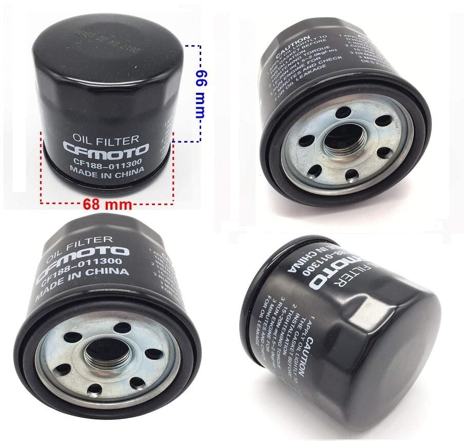 Cf Moto Atv Terralander 500-625 Yağ Filtresi 17,5-68-66 Mm Orj