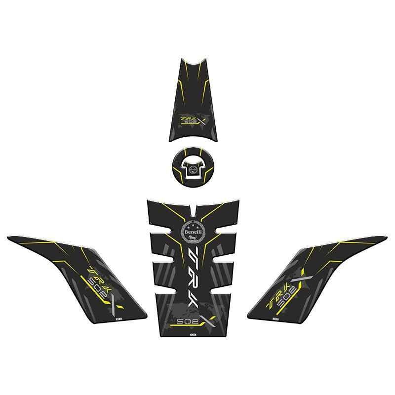 Skm Benelli Trk 502 2017 - 2024 Uyumlu Tank Pad Set 007