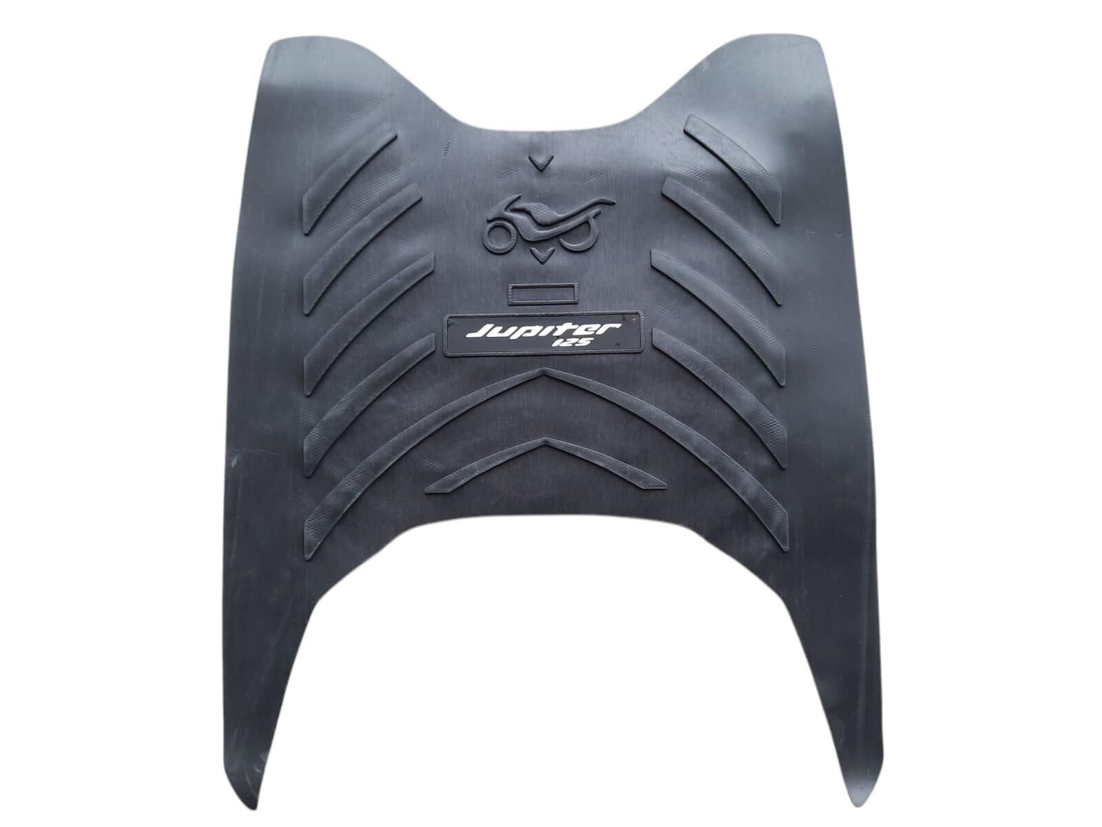 Tvs Jupiter 125 Ayaklık Paspas Siyah (Beyaz Yazı)