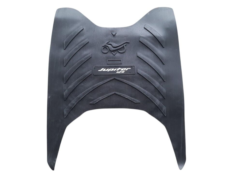 Tvs Jupiter 125 Ayaklık Paspas Siyah (Beyaz Yazı)