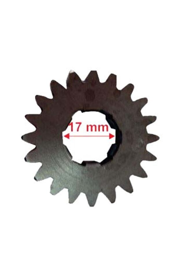 Atv Kuba 110 Şanzıman Dişlisi 20T İç 17 Mm 6 Kanallı Öm