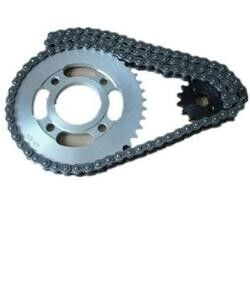 Zincir- (ön + Arka) Dişli Seti Hyena 100 Orj. Delta Takım