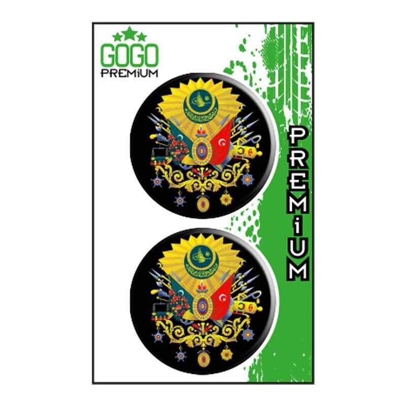 Tuğra 1 (5X5 Cm) İkili Damla Etiket