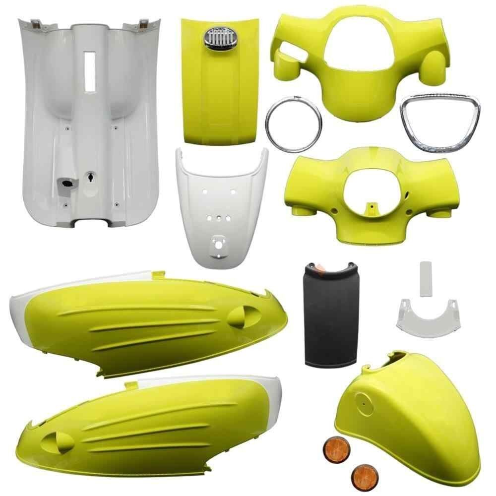 Mondial Turismo 50İ Kaporta Seti (Boyalı Parçalar) Sarı (Yeşil) 15 Parça