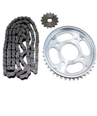 Zincir- (ön + Arka) Dişli Seti Cbf 150 Uyumlu 42t-15t-126l