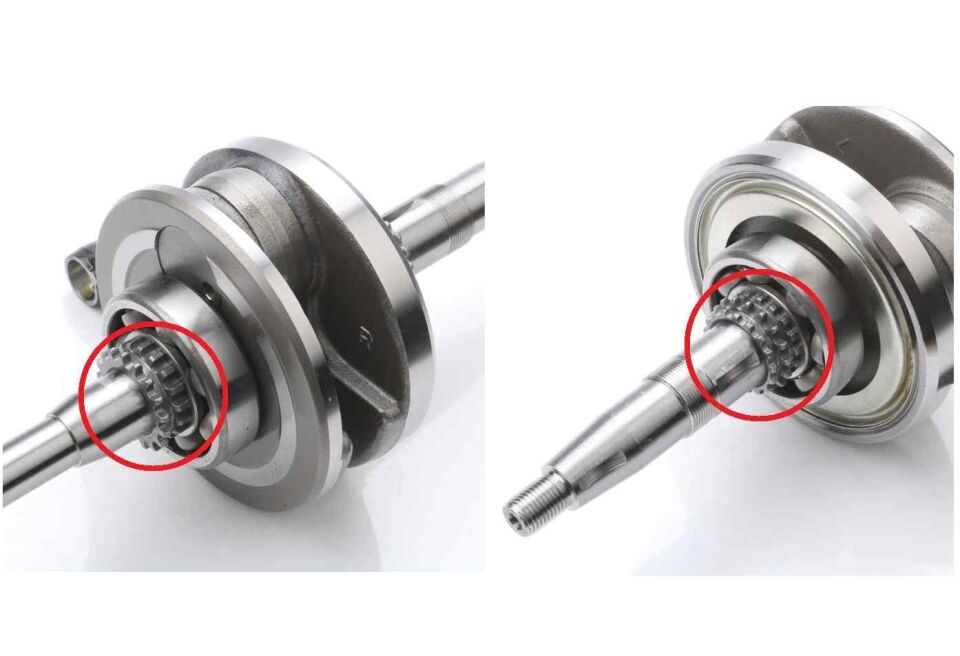 Scooter Eksantrik Dişli Takımı (Krank)