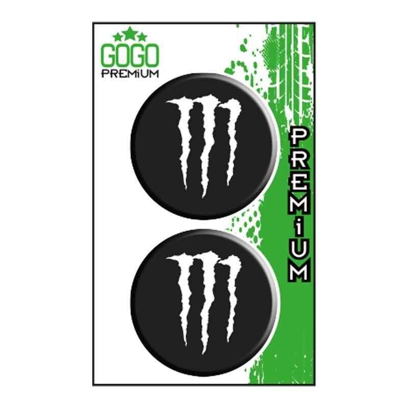 Monster 4 (2.4X2.4 Cm) Üçlü Damla Etiket