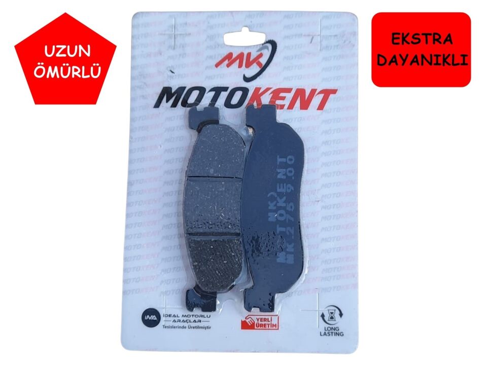 Yamaha Xmax 250 Arka Fren Disk Balatası (05-13) Fa275 Mtk