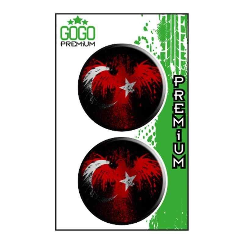 Bayrak 3 (5X5 Cm) İkili Damla Etiket