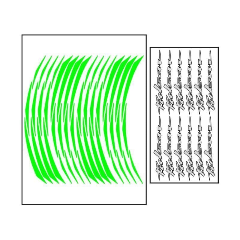 Bajaj Florasan Yeşil Pulsar Uyumlu 1 Set Jant Şeridi