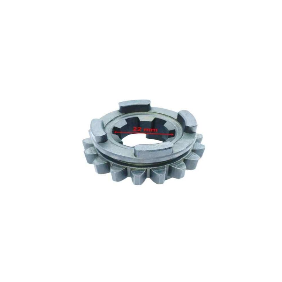 Atv Shineray Şanzıman Dişlisi 17T İç 22X3-4 6 Kanallı Öm
