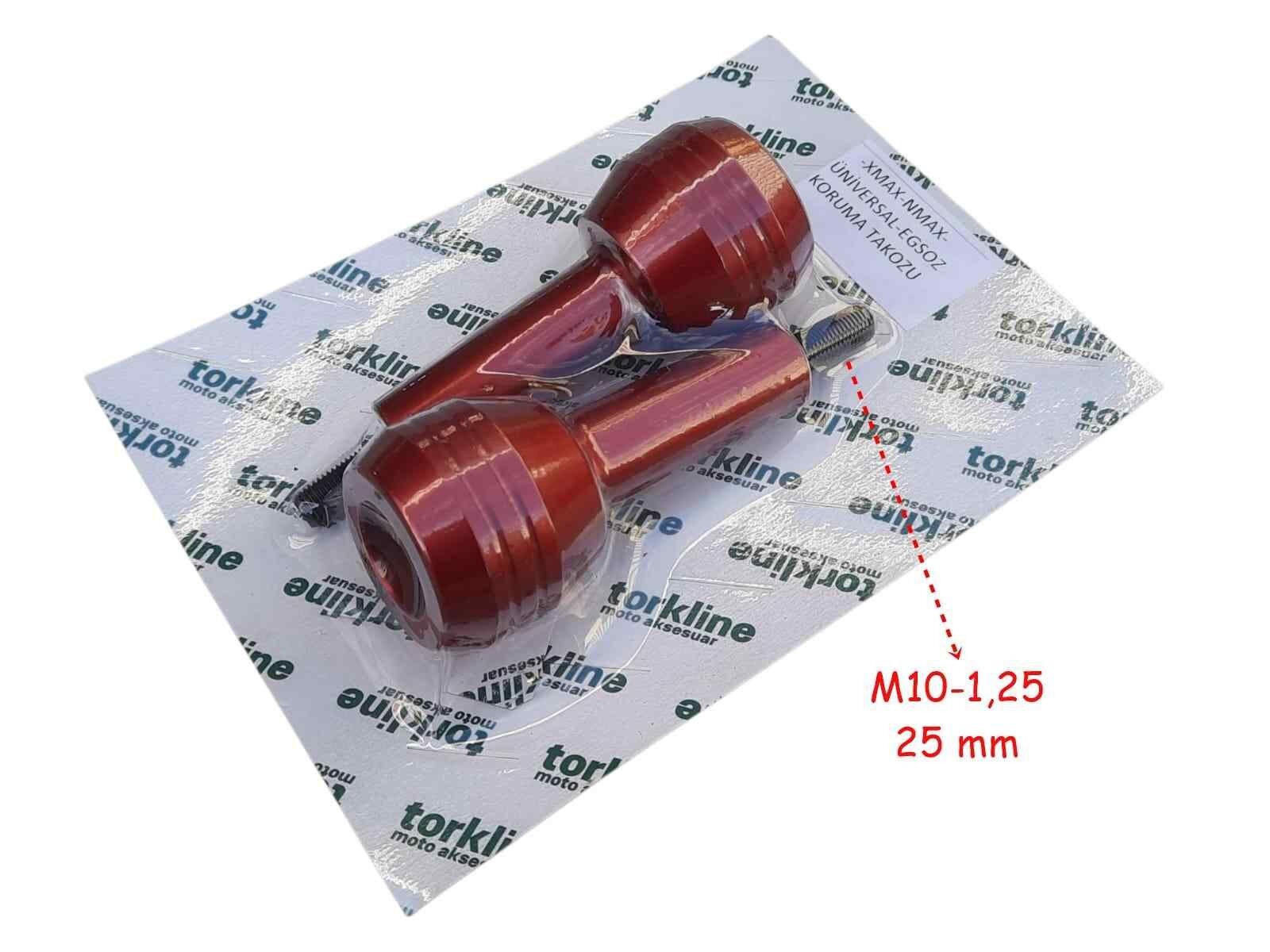 Egzoz Koruma Takozu Alüminyum 25 Mm Kırmızı 2 Li