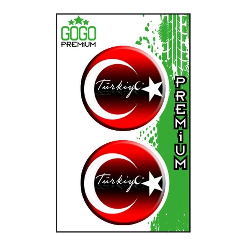Bayrak 4 (5X5 Cm) İkili Damla Etiket