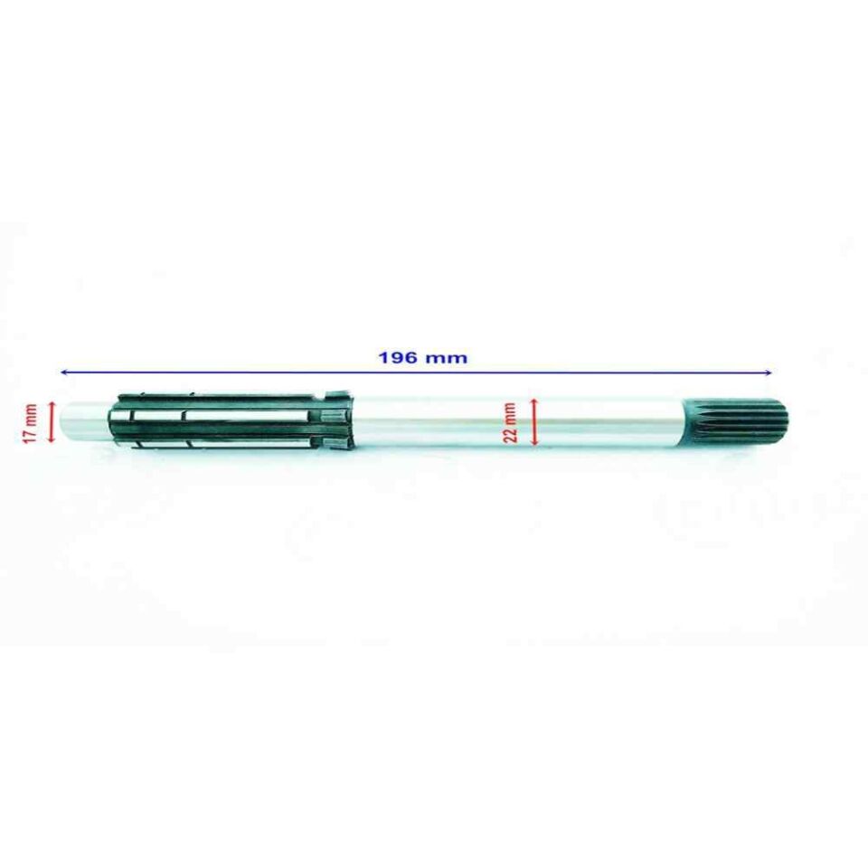 Atv Işıldar 250 Arka Çıkış Mili Uzun 17-20-22Xboy 196Xöm