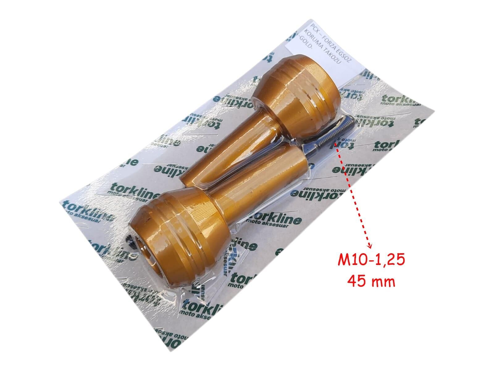 Egzoz Koruma Takozu Alüminyum 45 Mm Gold 2 Li