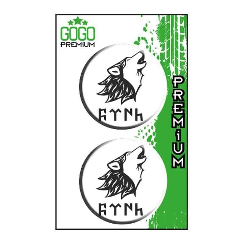Türk (5X5 Cm) İkili Damla Etiket