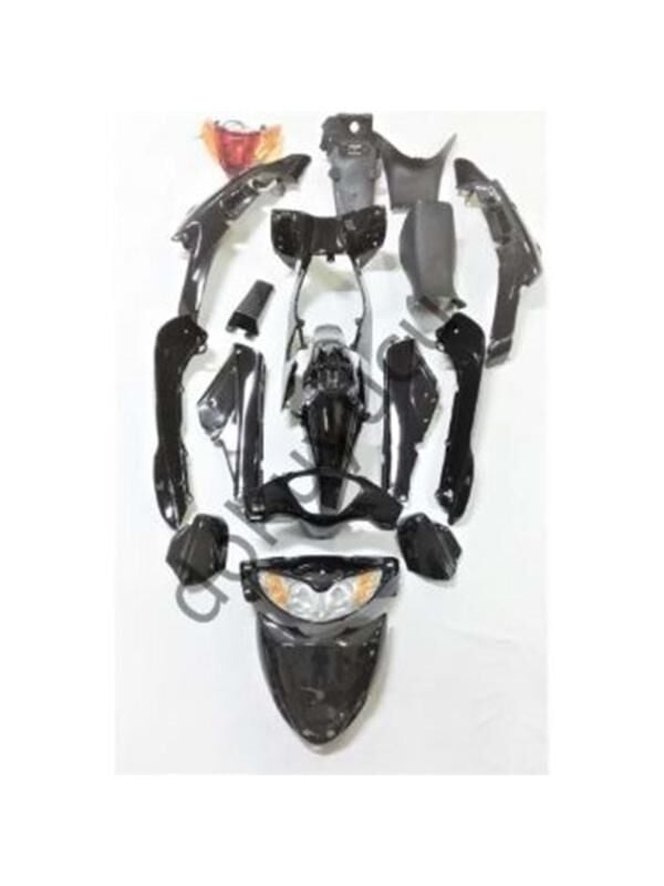 Mondial Ft 110 Kaporta Seti (far Stop Dahil) Siyah Stickersız