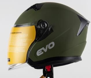 Kask Çenesiz Gözlüklü Evo Kamuflaj 52806 -S-