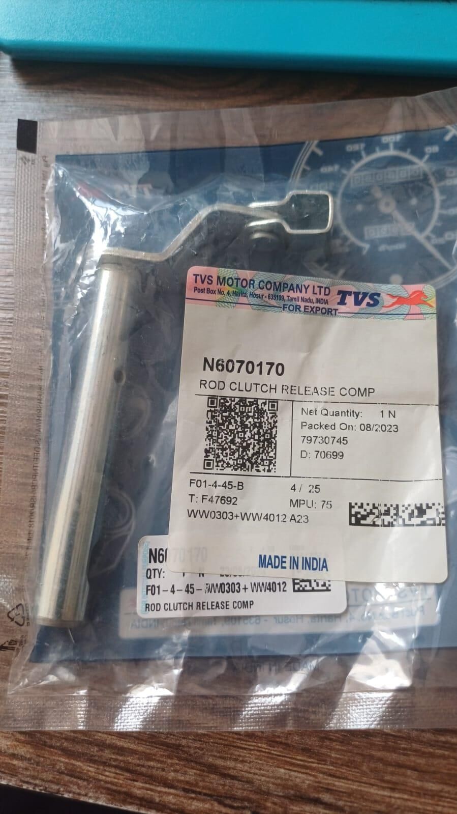 Tvs Radeon Debrıyaj Ayırma Kolu