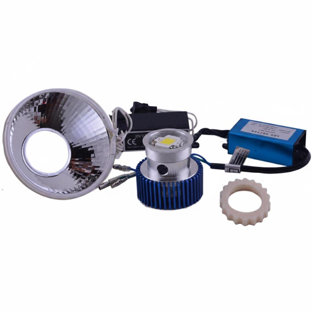 Far Ampülü Zenon Led (Floresan Parklı)