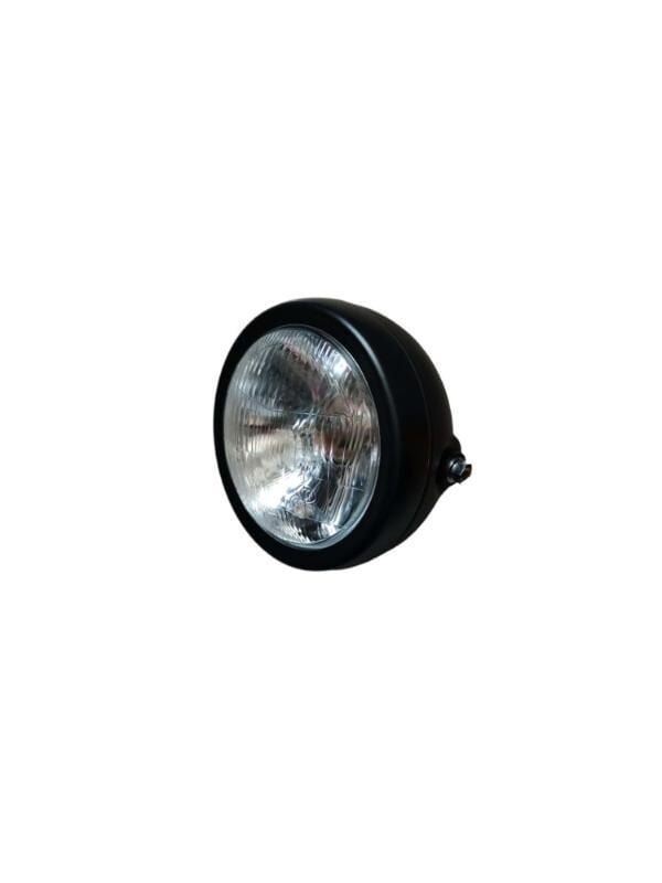 Kanuni Far Komple Yuvarlak Siyah Bs100/Bs125/Gn125