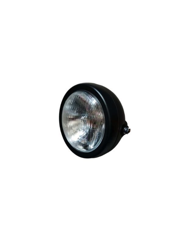 Kanuni Far Komple Yuvarlak Siyah Bs100/Bs125/Gn125