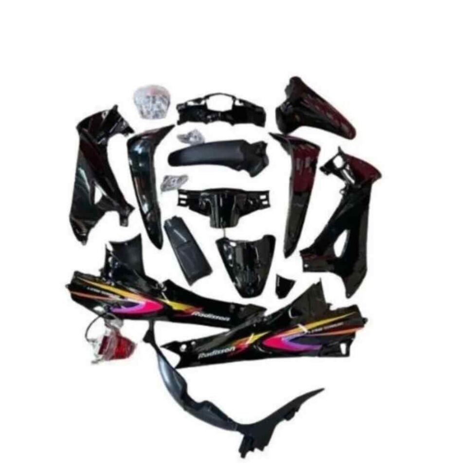 Motoran Torro Kaporta Seti Siyah (Far Stop Dahil)