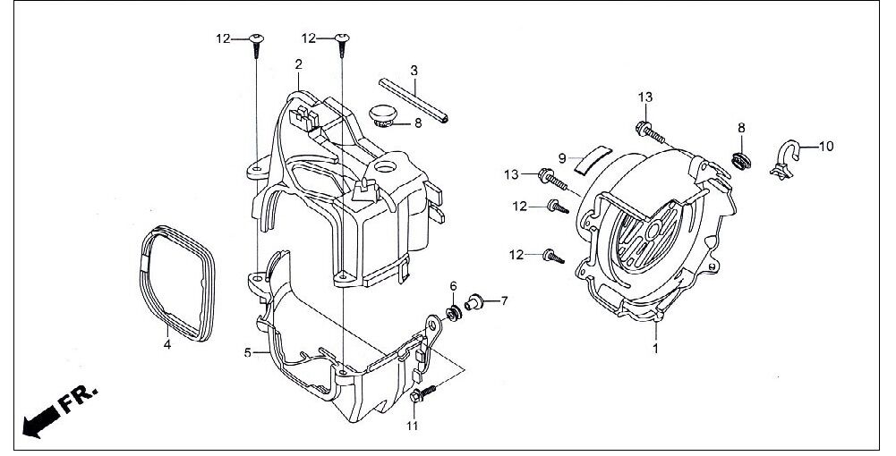 Hero Pleasure (Hr102-Pl) Alt Kapak Sogutma Orj ResimNo:5
