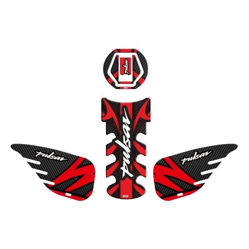 Bajaj Pulsar 2014 - 2024 Uyumlu Tank Pad Set 002