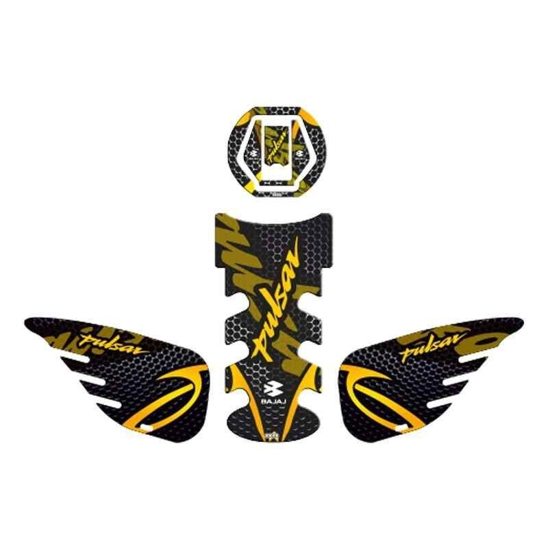 Bajaj Pulsar 2014 - 2024 Uyumlu Tank Pad Set 003