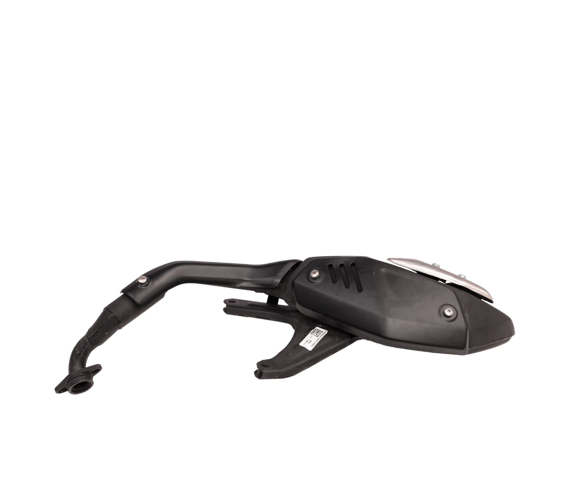 Tvs Ntorq 125 (E5) Egzoz Komple (Sıyah) Orijinal