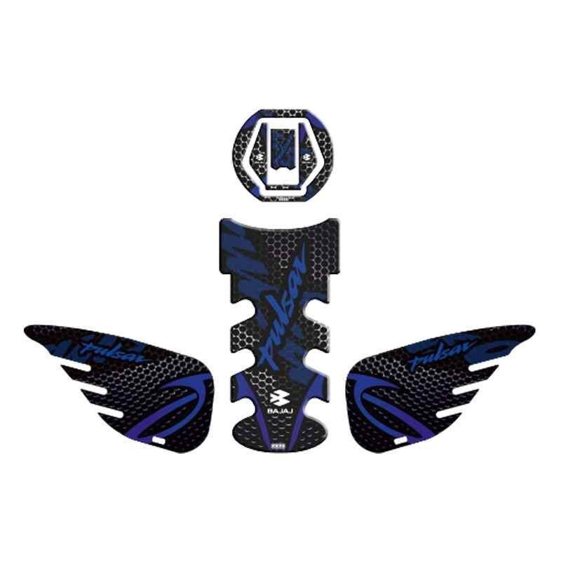 Bajaj Pulsar 2014 - 2024 Uyumlu Tank Pad Set 006